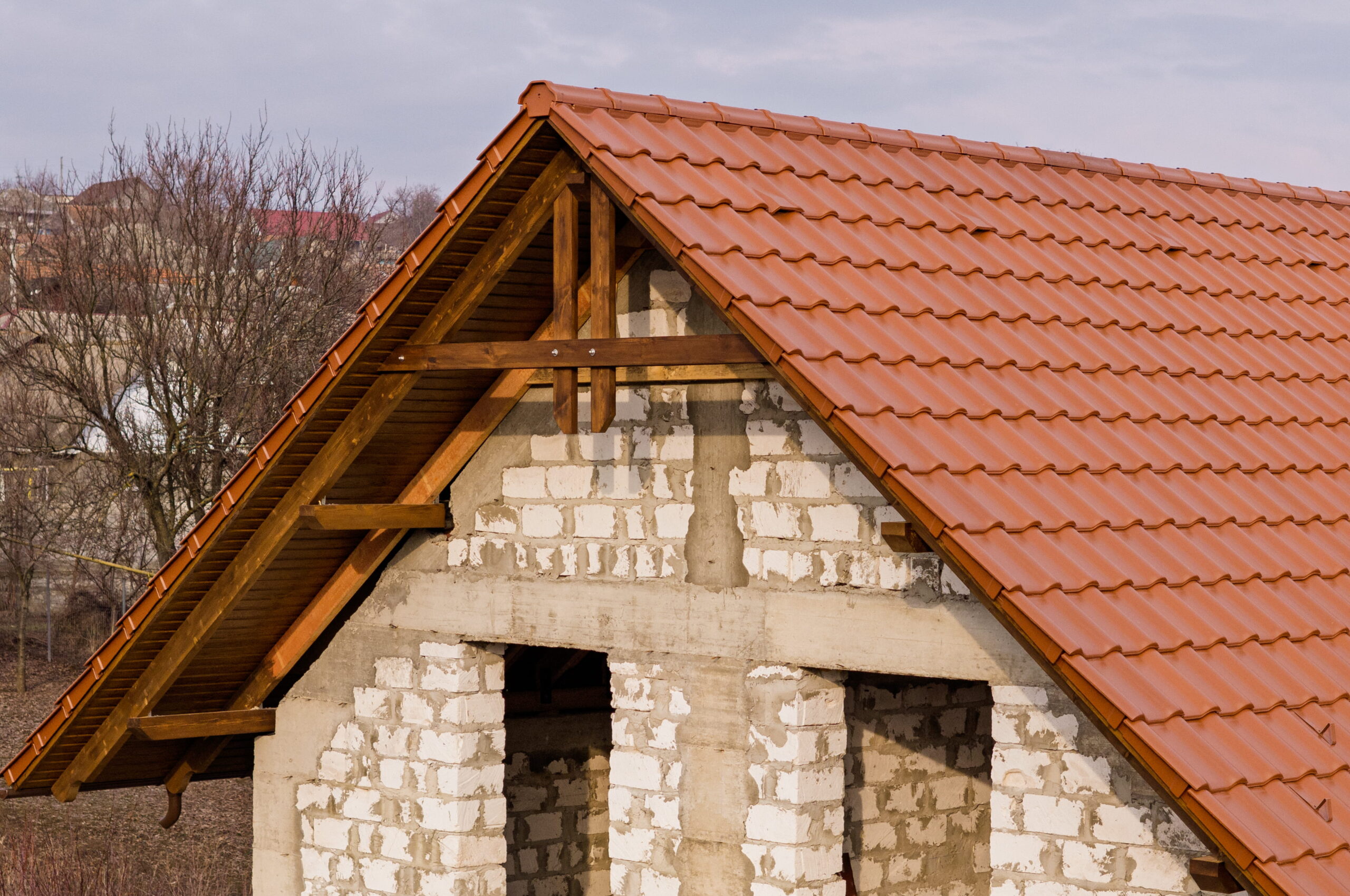 Acoperiș de țiglă ceramică