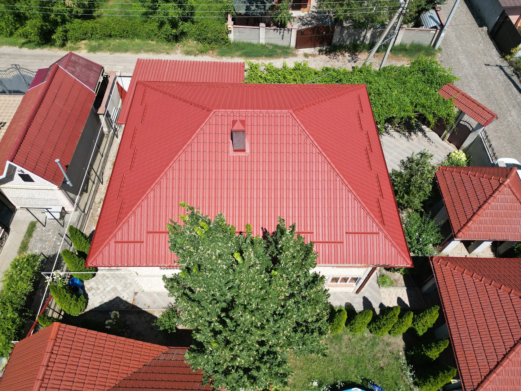 Țiglă metalică, Arctica, SSAB, RAL 3009, Chetrosu, Anenii-Noi