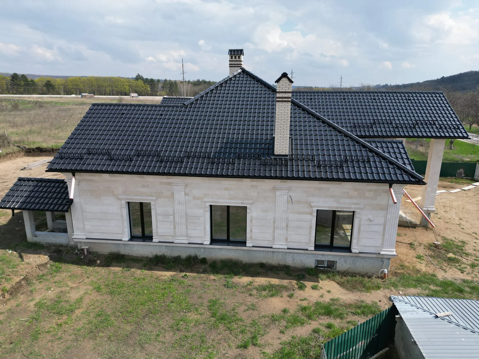 Țiglă ceramică, Creaton Futura, Negru Noblesse, Cojușna, Strășeni
