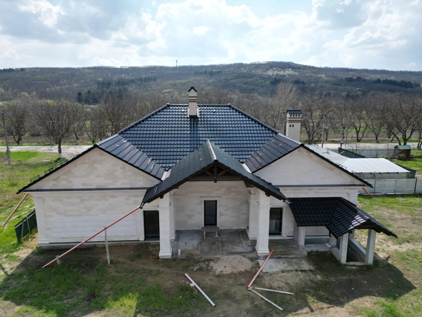 Țiglă ceramică, Creaton Futura, Negru Noblesse, Cojușna, Strășeni