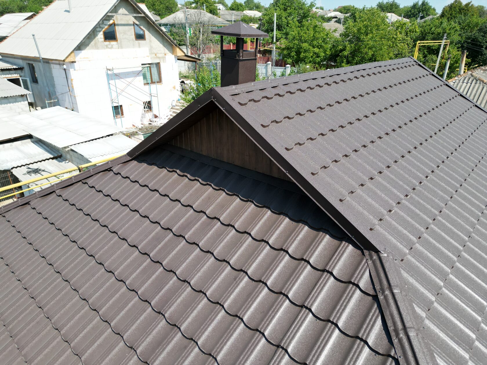 Țiglă metalică, Simetrica, Trușeni, Chișinău