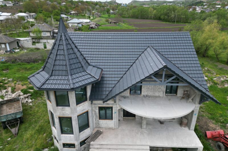 Țiglă ceramică, Creaton, Rapido ardezie, Corjeuți, Briceni