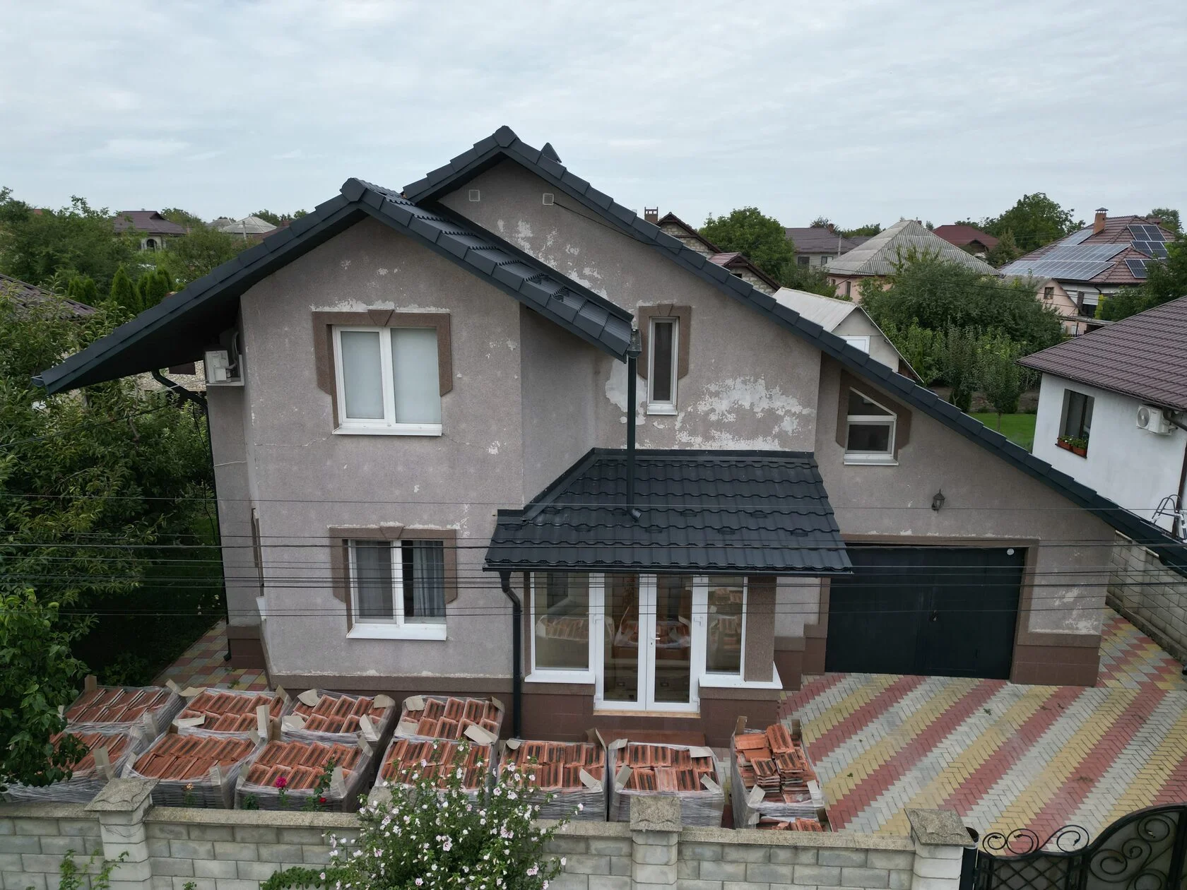 Țiglă metalică, Arctica, RAL 7024, Măgdăcești, Criuleni