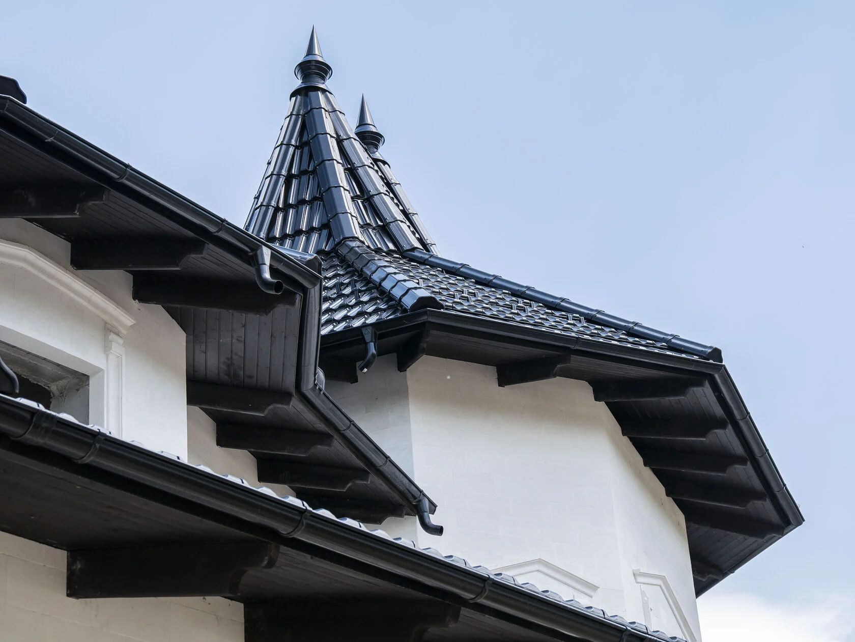 Țiglă ceramică, Creaton Rapido, Negru luci, Cojușna, Strășeni
